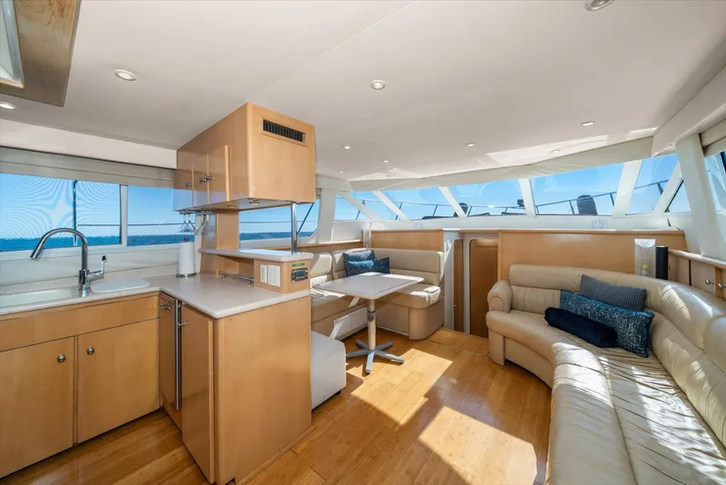 Slide: The Image of Carver Yachts 455 Aft Cabin Motor Yacht 1998 - 60