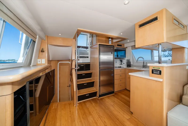 Slide: The Image of Carver Yachts 455 Aft Cabin Motor Yacht 1998 - 61