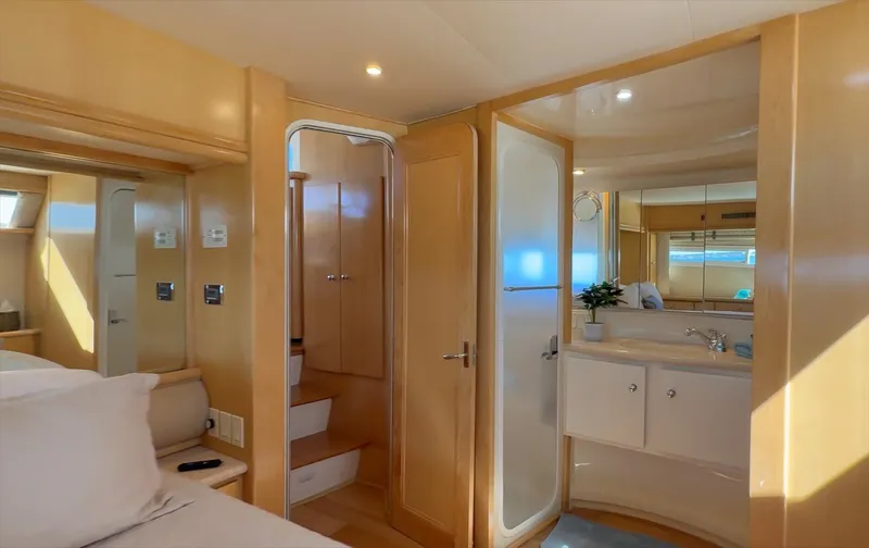 Slide: The Image of Carver Yachts 455 Aft Cabin Motor Yacht 1998 - 69