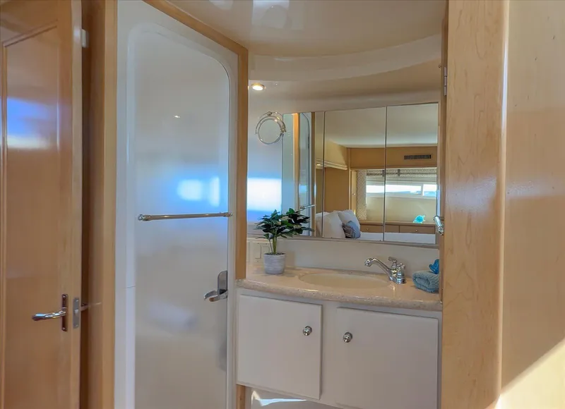 Slide: The Image of Carver Yachts 455 Aft Cabin Motor Yacht 1998 - 71