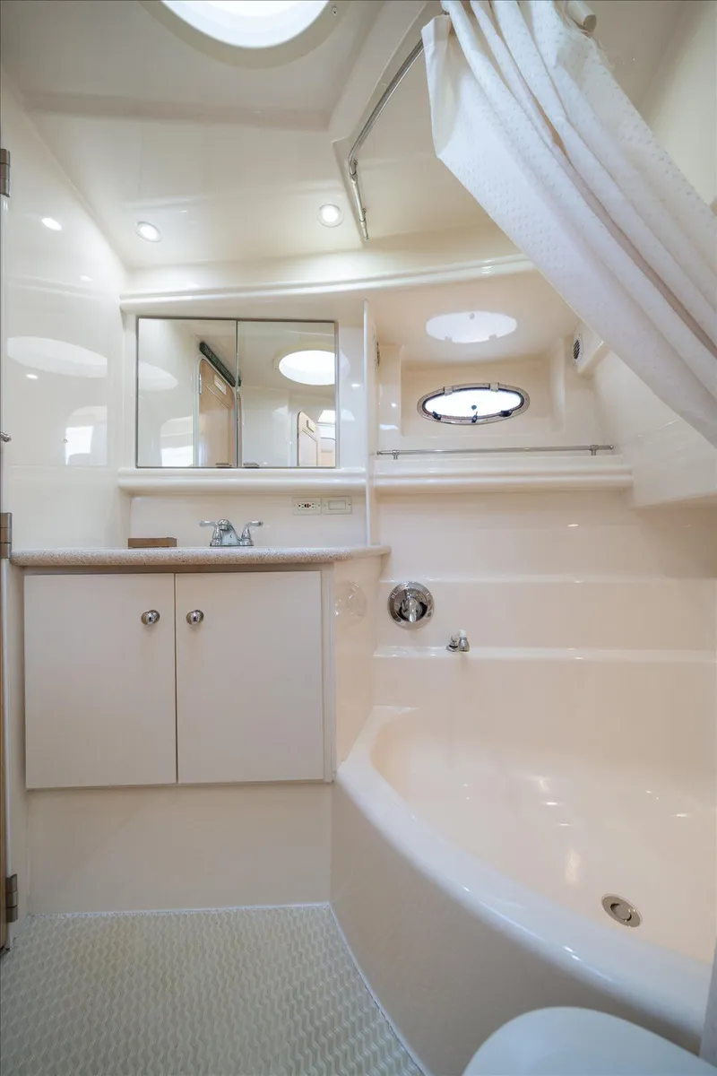 Slide: The Image of Carver Yachts 455 Aft Cabin Motor Yacht 1998 - 79