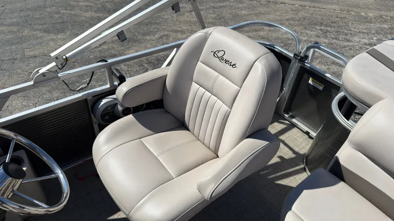 Slide: The Image of Comfortable seat in Quest Adventure 816 boat, 2019 model. - 10