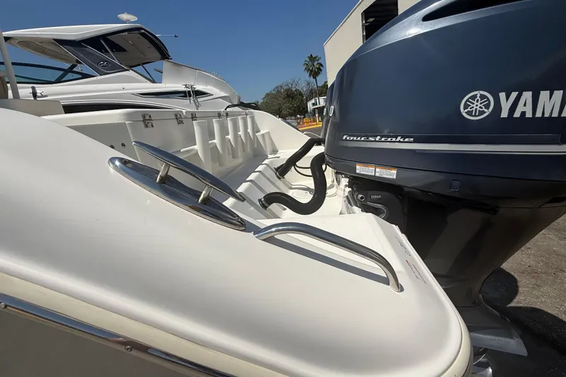 Slide: The Image of 2019 Key West Billistic 281 Center Console with Yamaha outboard engine. - 20