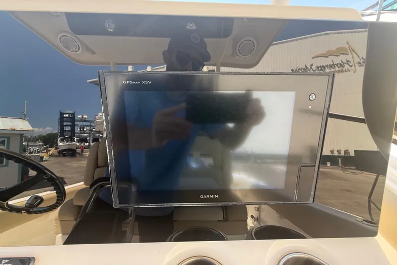Slide: The Image of 2019 Key West Billistic 281 Center Console with Garmin GPSMAP XSV display. - 53