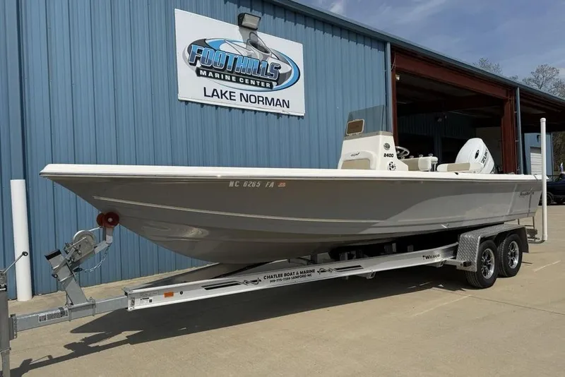 The Image of 2023 Bulls Bay 2400 boat on trailer at Foothills Marine Center. - 1