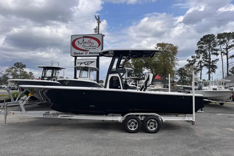 The Image of 2026 Tidewater 2500 Carolina Bay boat on trailer at Marker 17 Marine. - 0