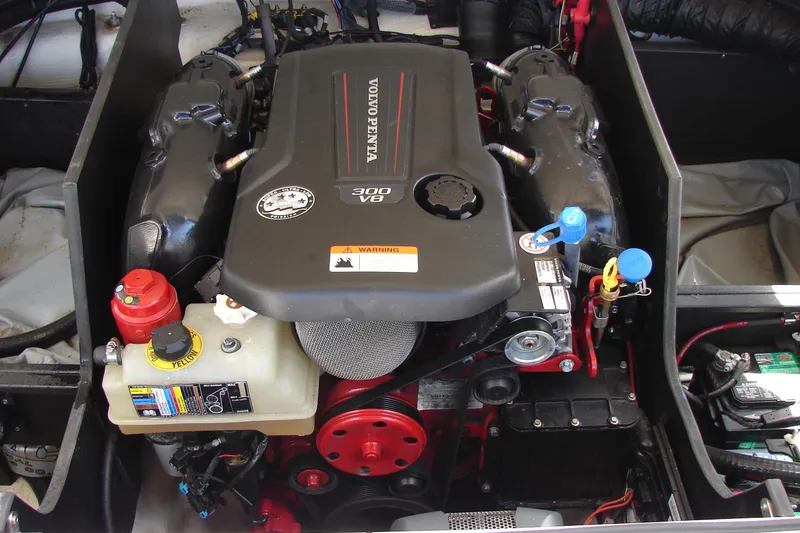 Slide: The Image of Volvo Penta 300 V8 engine in 2017 Regal 2300 RX Surf boat. - 26