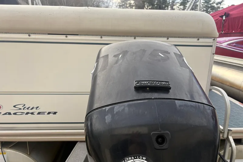 Slide: The Image of 2004 Sun Tracker Party Barge 22 Regency Edition with FourStroke engine. - 5