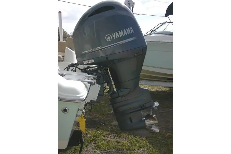 Slide: The Image of 2017 Key West 203 FS boat with Yamaha outboard motor. - 16