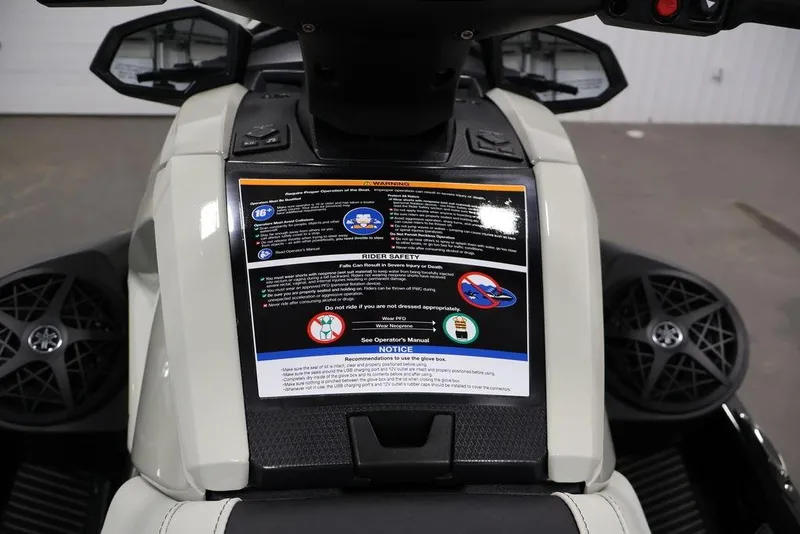 Slide: The Image of 2026 Yamaha WaveRunner VX Cruiser HO dashboard with safety instructions and controls. - 11