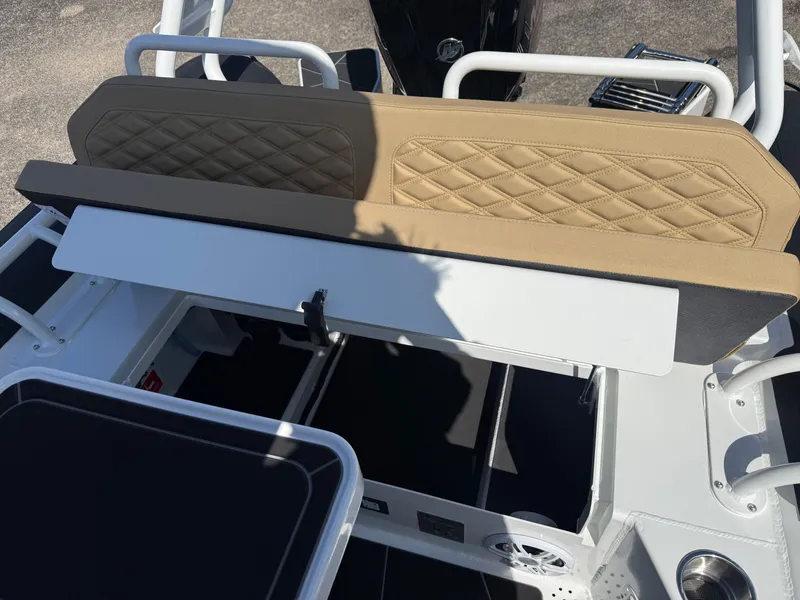 Slide: The Image of Interior view of Highfield Sport 560 boat, model year 2026. - 13