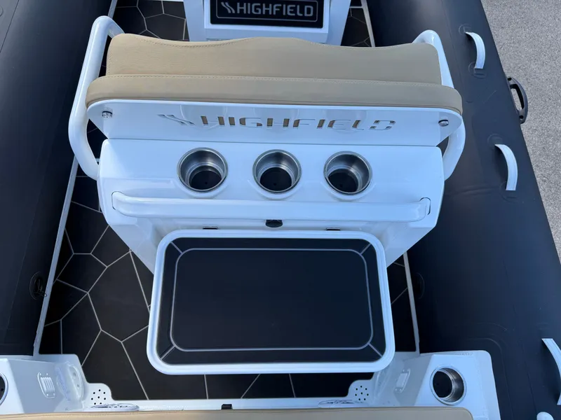 Slide: The Image of Interior view of the 2026 Highfield Sport 560 boat. - 8