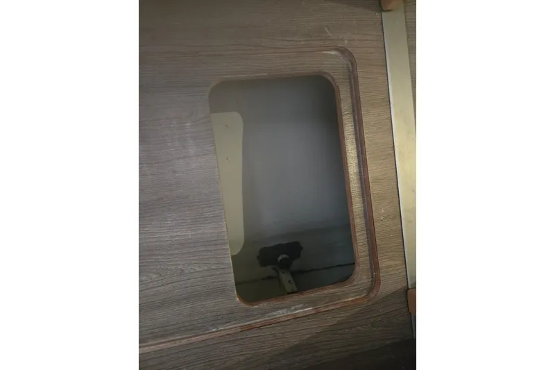 Slide: The Image of Interior view of 2018 Fountaine Pajot Helia 44 Evolution yacht, showcasing wooden paneling. - 56