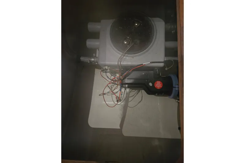 Slide: The Image of Electrical wiring and components inside a 2018 Fountaine Pajot Helia 44 Evolution yacht. - 57