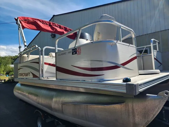 Slide: The Image of Starcraft 140 Fish Pontoon 2009 - 3