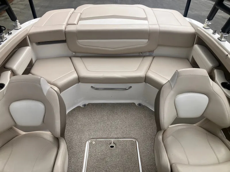 Slide: The Image of Interior of Chaparral 216 SSi boat, 2011 model. - 21