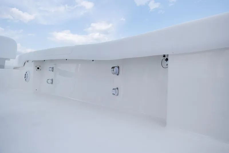 Slide: The Image of Interior view of Caymas 24 HB 2026 boat deck. - 28