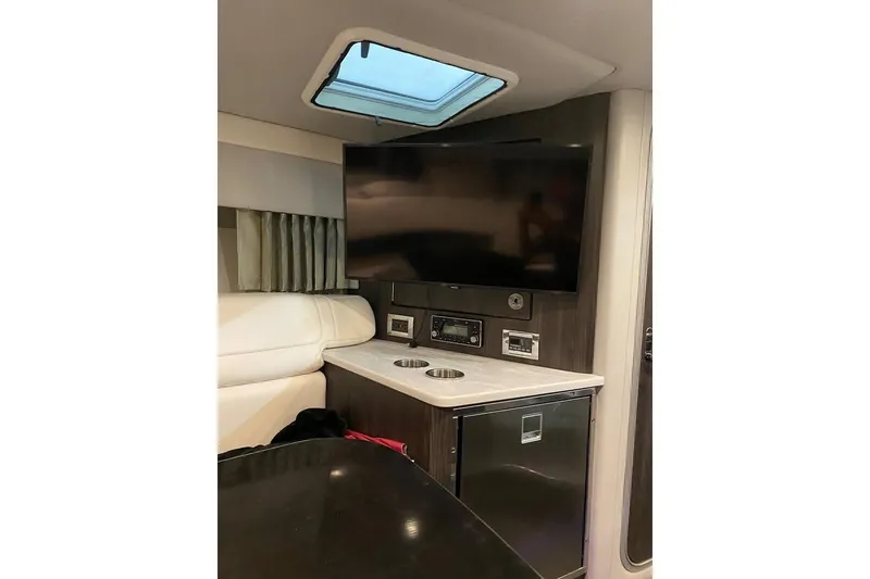 Slide: The Image of Interior of 2020 Formula 350 Sun Sport with TV, skylight, and kitchenette. - 21
