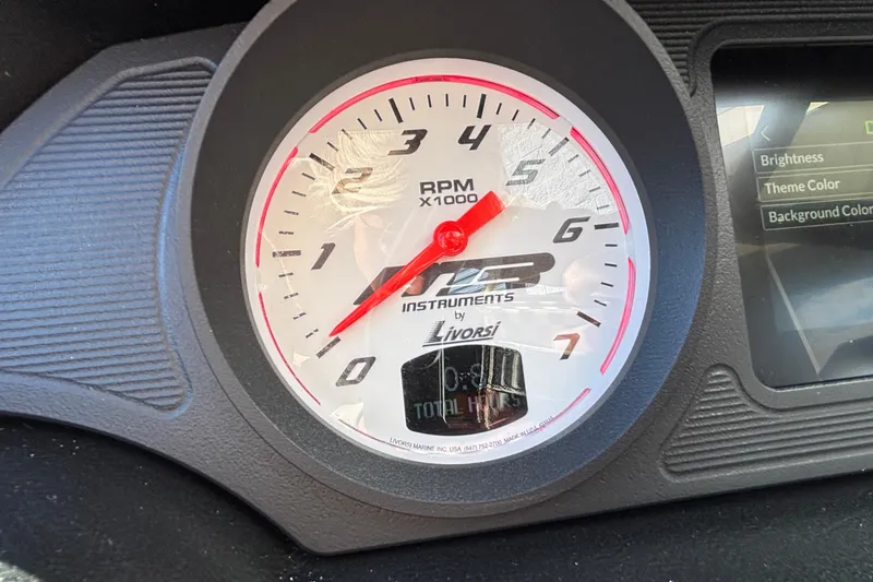 Slide: The Image of Tachometer of 2026 MB SPORTS F21 Classic showing RPM and digital display. - 26