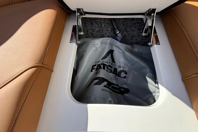 Slide: The Image of 2026 MB SPORTS F21 Classic boat storage with FATSAC ballast bag. - 36
