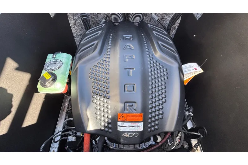 Slide: The Image of Engine compartment of 2026 MB SPORTS F21 Classic with Raptor 400 engine. - 8