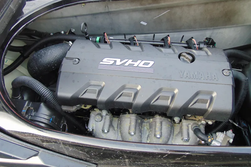 Slide: The Image of Engine of 2023 Yamaha WaveRunner FX SVHO, showcasing advanced design and technology. - 11