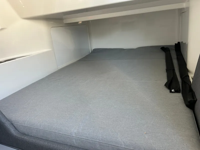 Slide: The Image of Interior of a 2027 Aquila A36MC with gray upholstery. - 23
