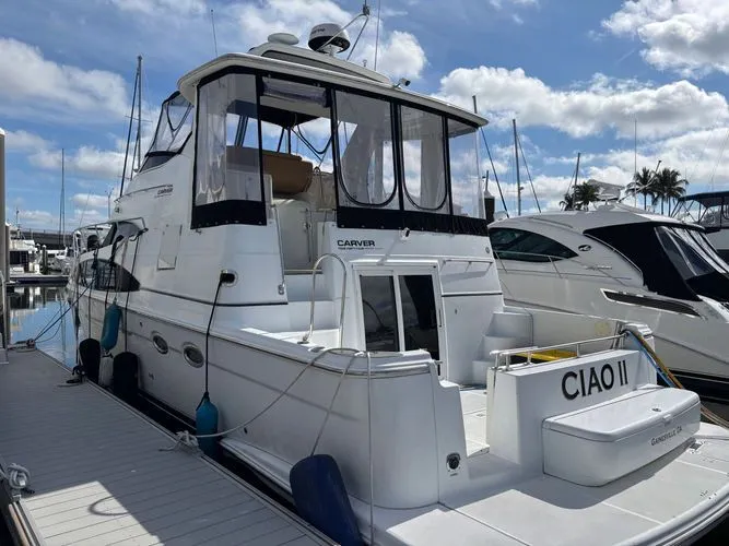 Slide: The Image of 2003 Carver 444 Cockpit Motor Yacht - Image 5 - 5