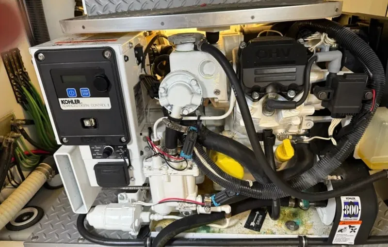 Slide: The Image of Dashboard of 2016 Formula 37 Performance Cruiser with Raymarine navigation. - 18