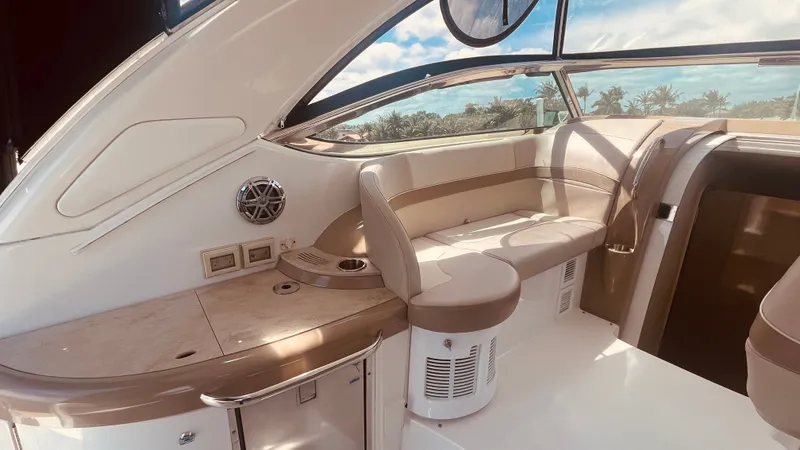 Slide: The Image of Interior of a 2016 Formula 37 Performance Cruiser yacht. - 21