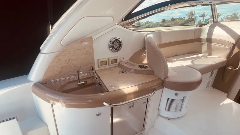 Slide: The Image of Interior of a 2016 Formula 37 Performance Cruiser yacht. - 23