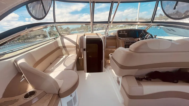 Slide: The Image of Interior of a 2016 Formula 37 Performance Cruiser yacht. - 33