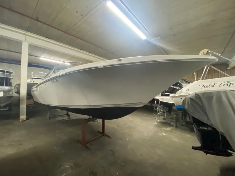 The Image of 2013 Key West 203 DFS boat in storage facility. - 0
