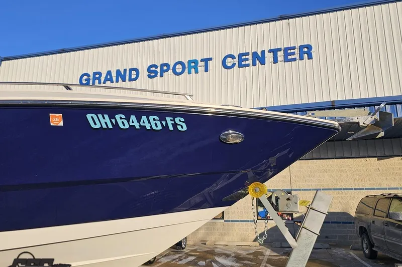 Slide: The Image of 2011 Monterey 328SS Super Sport boat at Grand Sport Center. - 7