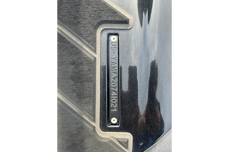 Slide: The Image of 2021 Yamaha WaveRunner FX Cruiser SVHO hull identification number plate. - 9