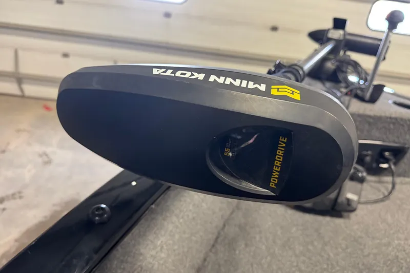 Slide: The Image of Minn Kota PowerDrive trolling motor on 2019 Tracker Pro Guide V-175 Combo boat. - 12