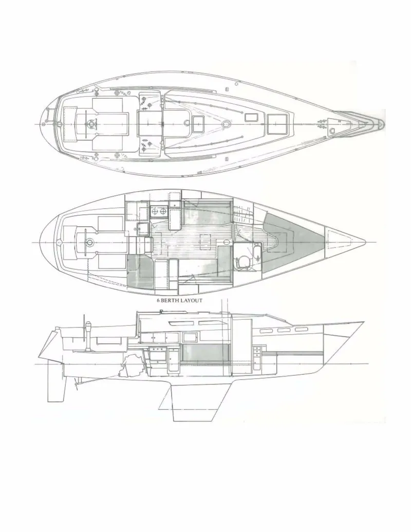 Slide: The Image of Drawings (shows 6 berth plan) - 3