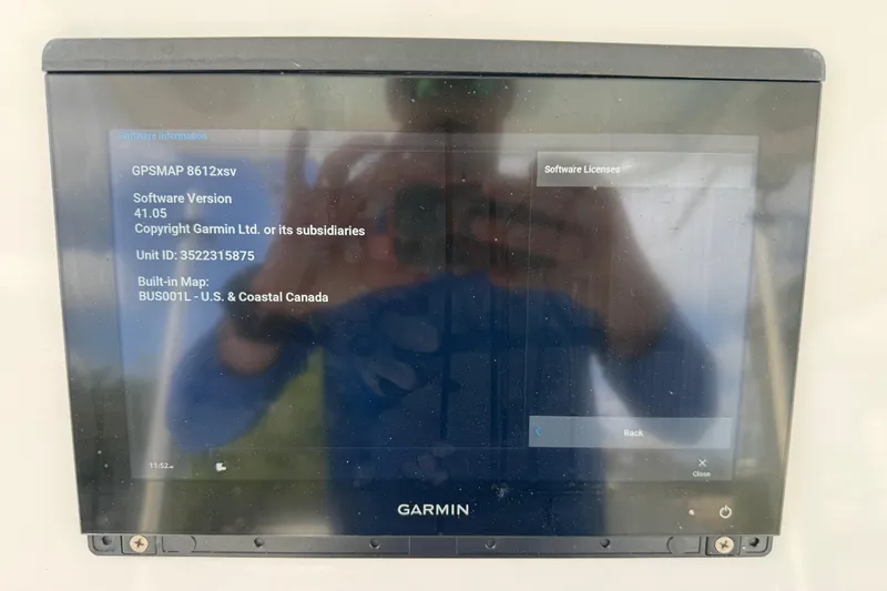 Slide: The Image of Garmin GPSMAP 8612xsv display on 2022 Century 2600 Center Console boat. - 35