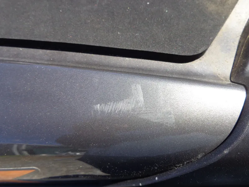 Slide: The Image of Scratch on 2023 Sea-Doo GTX 170 IBR surface. - 10