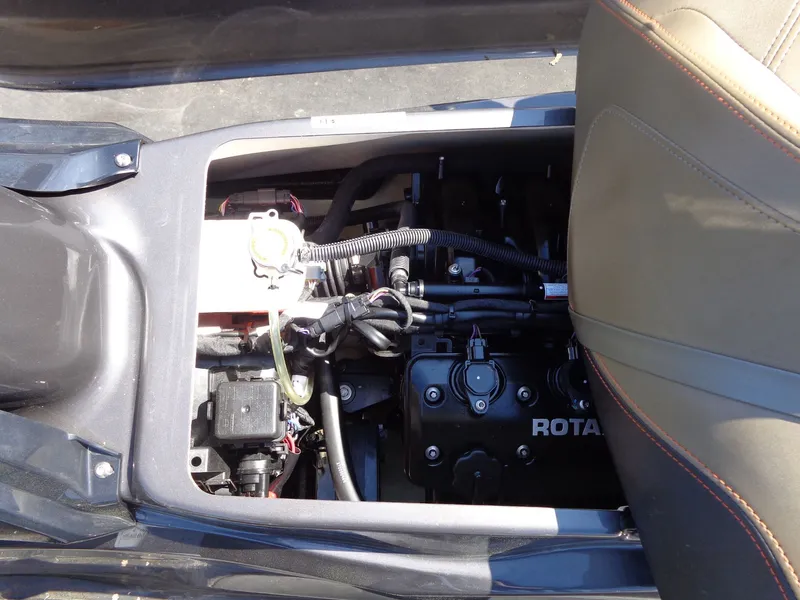 Slide: The Image of Engine compartment of 2023 Sea-Doo GTX 170 IBR jet ski. - 8