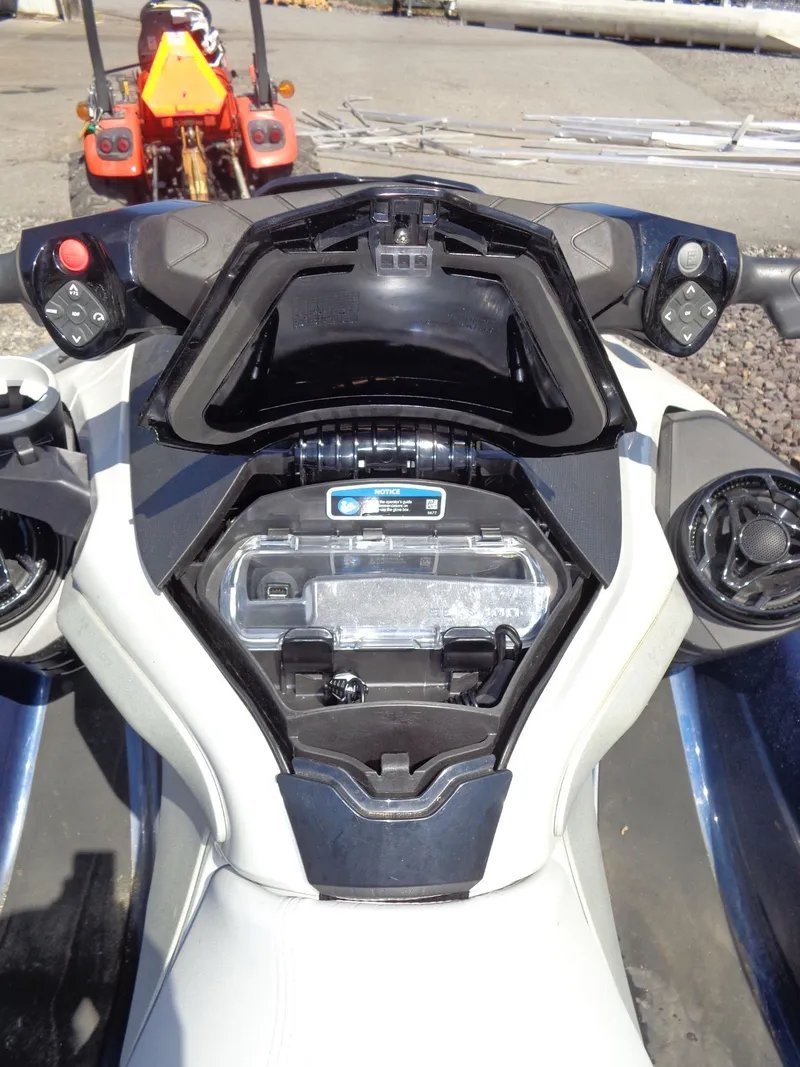 Slide: The Image of 2023 Sea-Doo GTX Limited 300 iDF, cockpit view. - 13