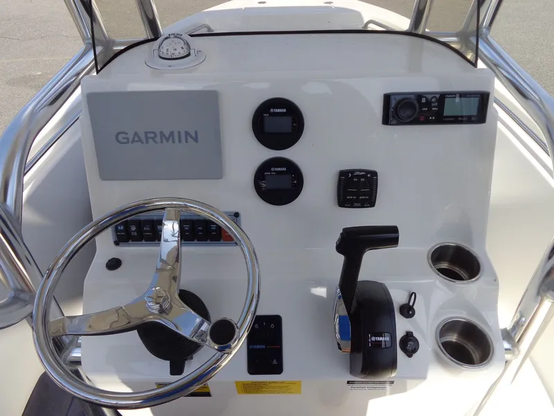 Slide: The Image of Key West 189 FS boat console, 2023 model. - 16