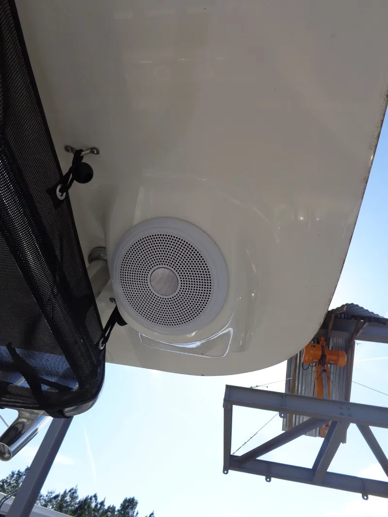 Slide: The Image of Speaker on Key West 189 FS boat, year 2023. - 44