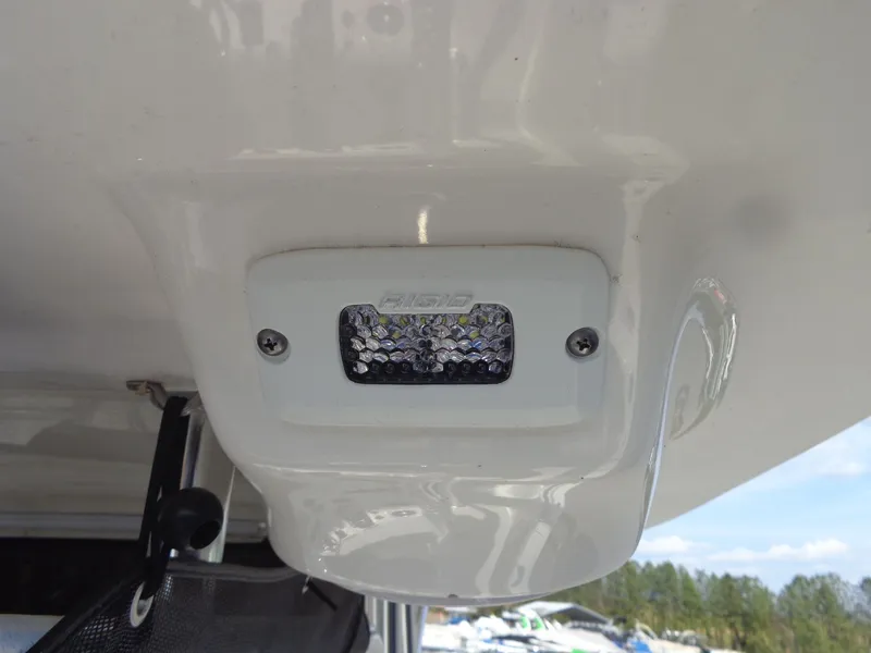 Slide: The Image of LED light on Key West 189 FS boat, year 2023. - 47