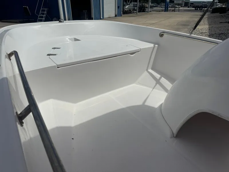 Slide: The Image of Interior of a 2009 Boston Whaler 13 Sport boat. - 7