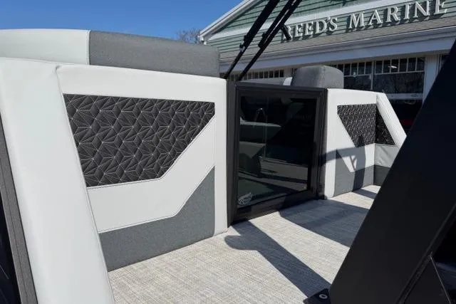 Slide: The Image of 2026 Alera M 23Q boat interior with modern design at Reed's Marine. - 9