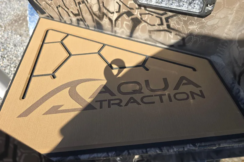 Slide: The Image of Pro-Drive 2272 boat with AquaTraction flooring, 2026 model, featuring a stylish design. - 15