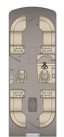 The Image of Coach Pontoons 243 RFC 3-SERIES 2022 - 0