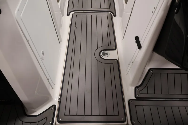 Slide: The Image of 2017 Yamaha Boats 212 Limited S deck with sleek, modern flooring design. - 34