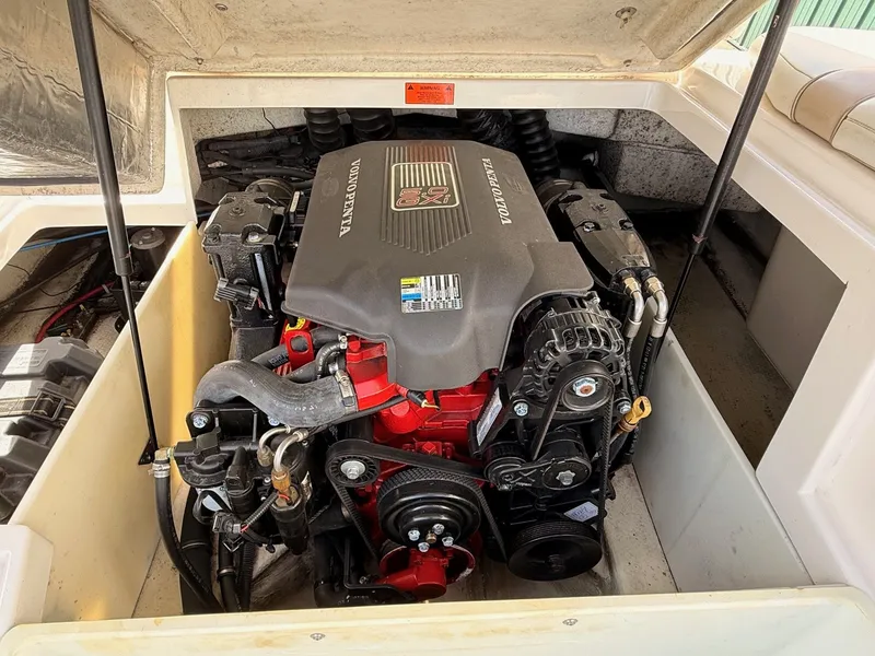Slide: The Image of Volvo Penta engine in 2003 Regal 2000 Bowrider boat. - 23